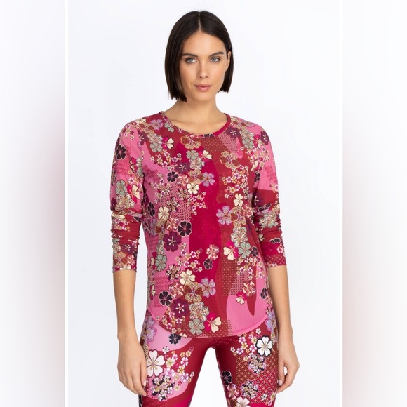 JOHNNY WAS
Yama Mesh Shirt In Pink - Picture 1 of 9